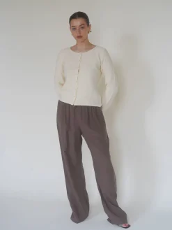 Clearance Djerf Avenue Amorini Cardigan Cream