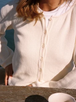 Clearance Djerf Avenue Amorini Cardigan Cream