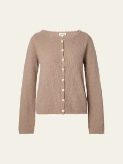 New Djerf Avenue Amorini Cardigan Wool Mole