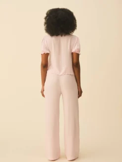 New Djerf Avenue Angel Pants Pink