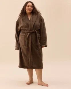 Outlet Djerf Avenue Bath Robe Brown