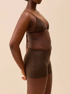 Online Djerf Avenue Boxer Bikini Bottom Cocoa