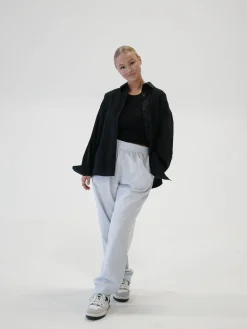 Outlet Djerf Avenue Breezy Pants Blue Stripe