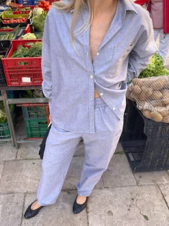 Online Djerf Avenue Breezy Pants Grey