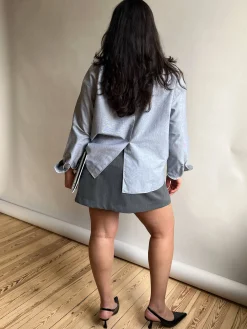 Best Djerf Avenue Breezy Shirt Grey