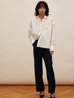 Online Djerf Avenue Breezy Shirt White