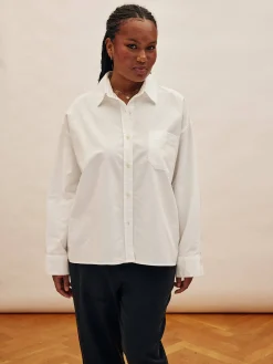 Online Djerf Avenue Breezy Shirt White