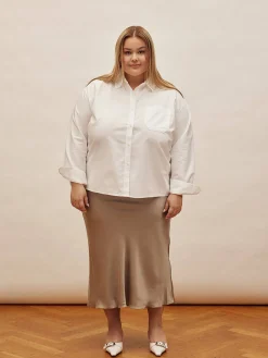 Online Djerf Avenue Breezy Shirt White
