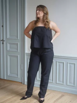New Djerf Avenue Breezy Tube Top Black