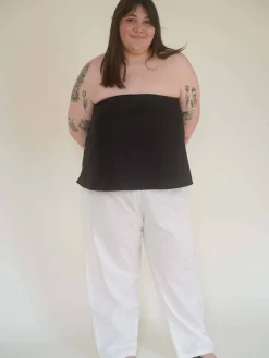 New Djerf Avenue Breezy Tube Top Black