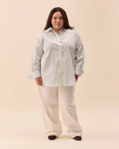 Best Djerf Avenue Broderie Pants White