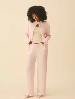 Hot Djerf Avenue Button Up Cardigan Pink