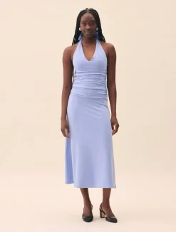 Discount Djerf Avenue Celebration Dress Dove Blue