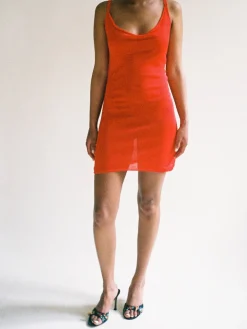 Hot Djerf Avenue Citrine Mini Dress Red