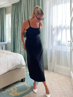 Hot Djerf Avenue Daily Midi Dress Black