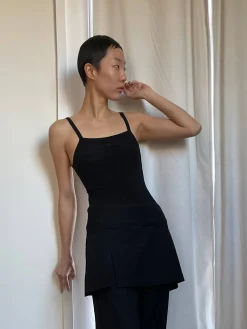 Outlet Djerf Avenue Daily Tank Top Black