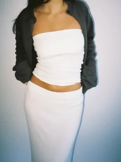 Best Djerf Avenue Daily Tube Top White