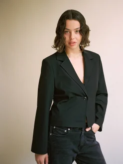 New Djerf Avenue Day-to-day Blazer Black