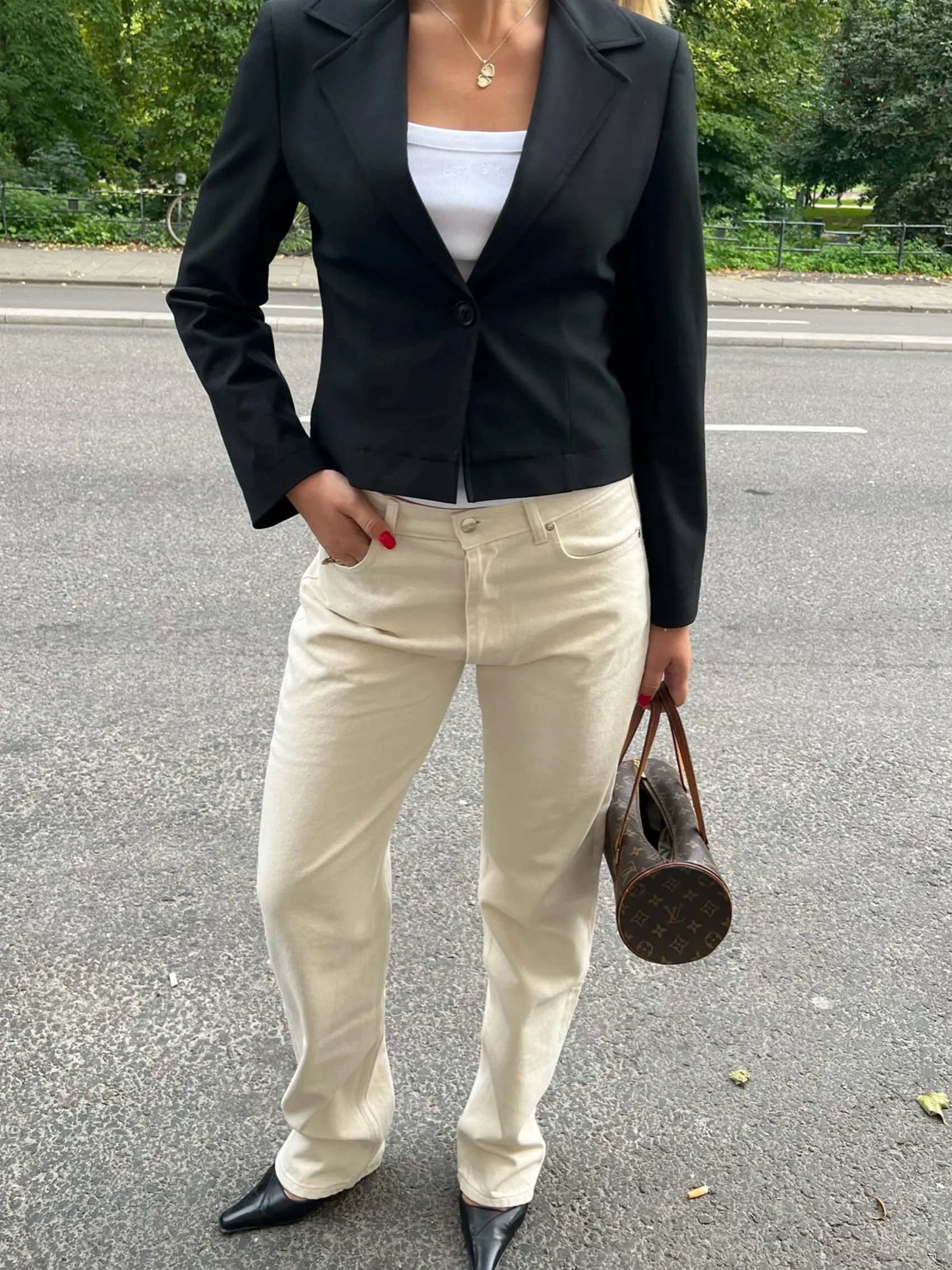 New Djerf Avenue Day-to-day Blazer Black