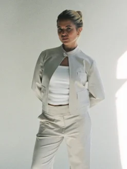 Hot Djerf Avenue Day-to-day Jacket Cream