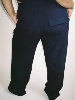 Best Djerf Avenue Day-to-day Pants Deep Blue
