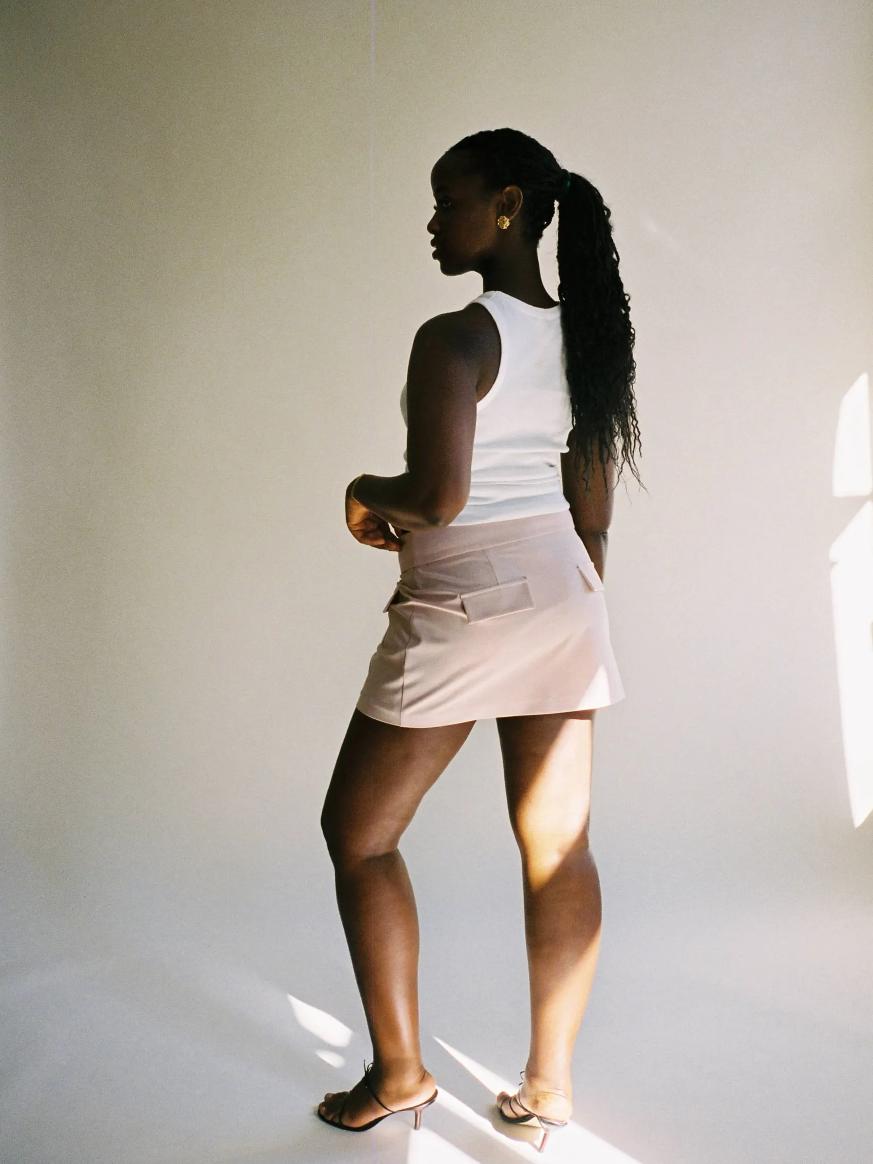 Hot Djerf Avenue Day-to-day Skirt Blush