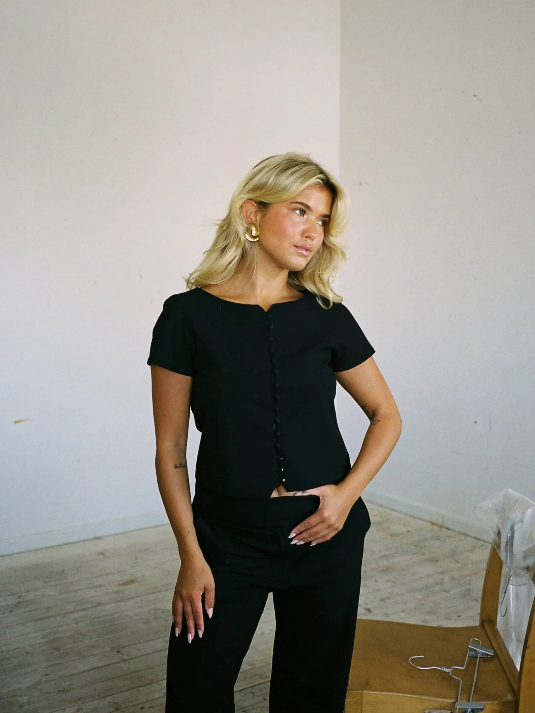 Online Djerf Avenue Day-to-day Top Black
