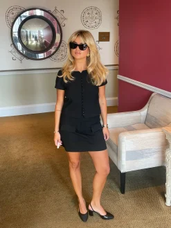 Online Djerf Avenue Day-to-day Top Black