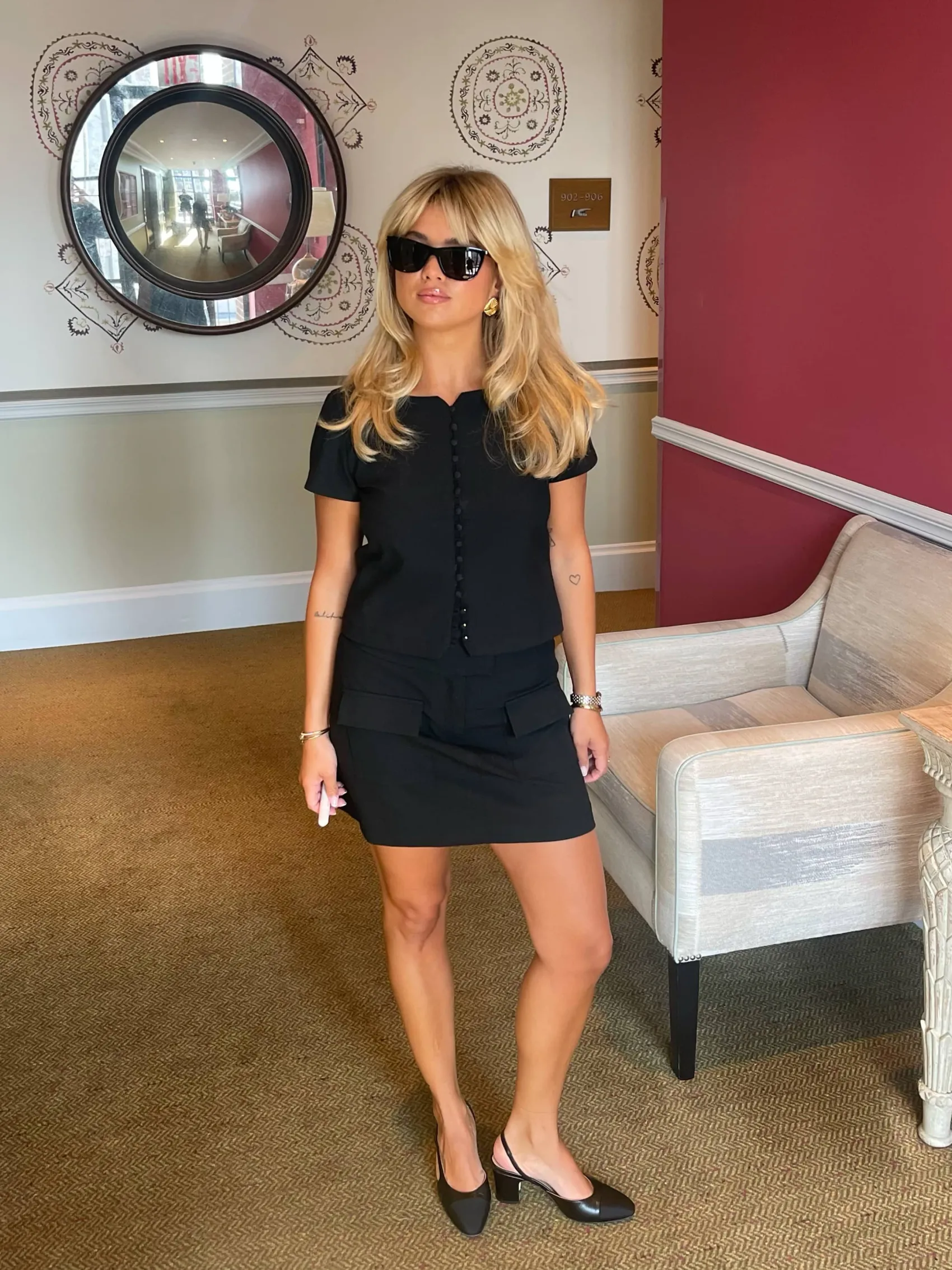 Online Djerf Avenue Day-to-day Top Black