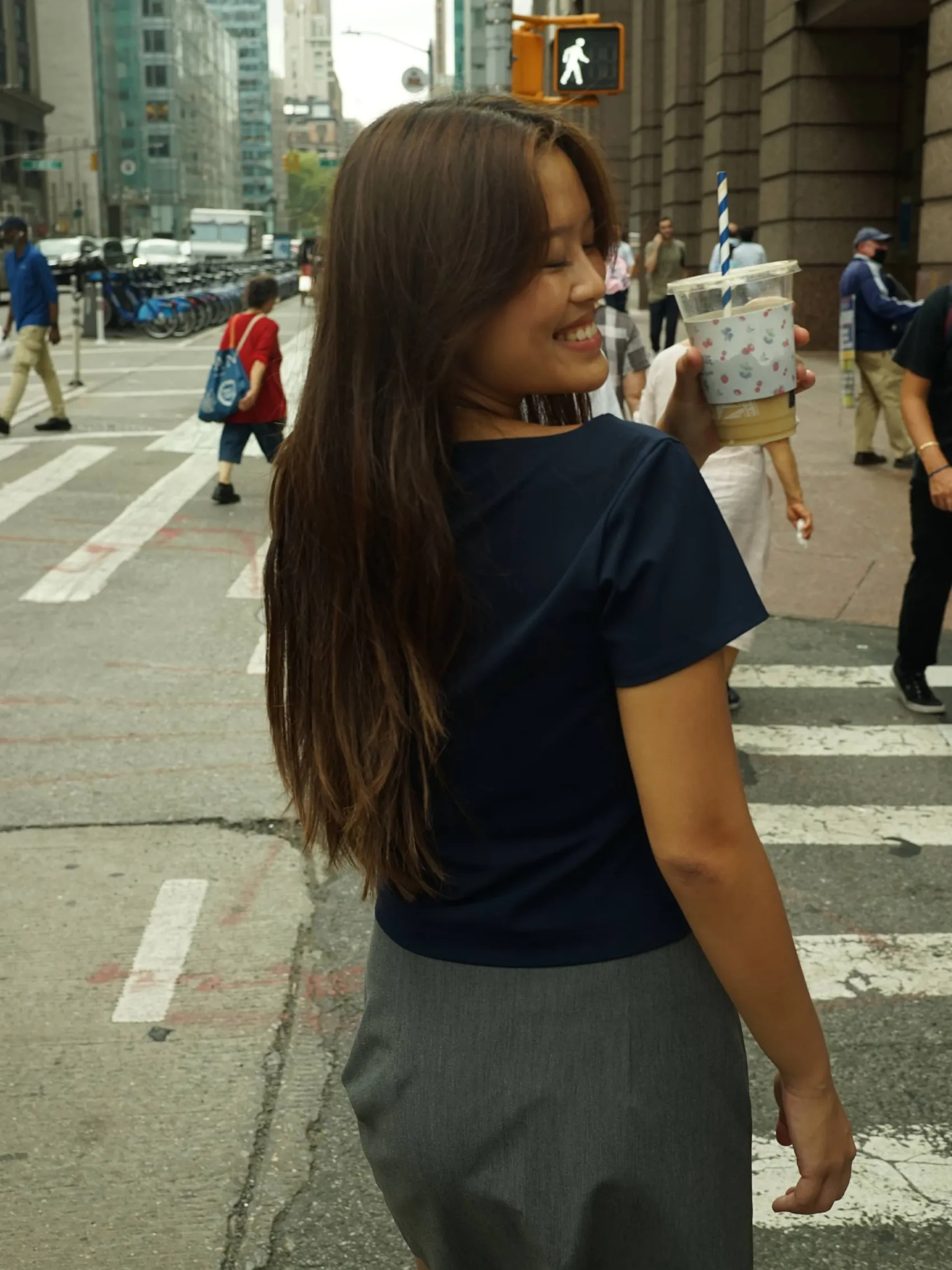Best Djerf Avenue Day-to-day Top Deep Blue