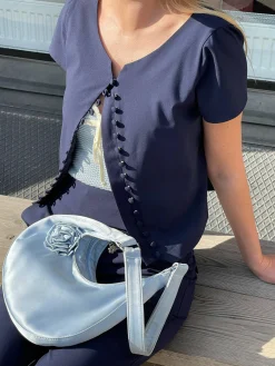 Best Djerf Avenue Day-to-day Top Deep Blue