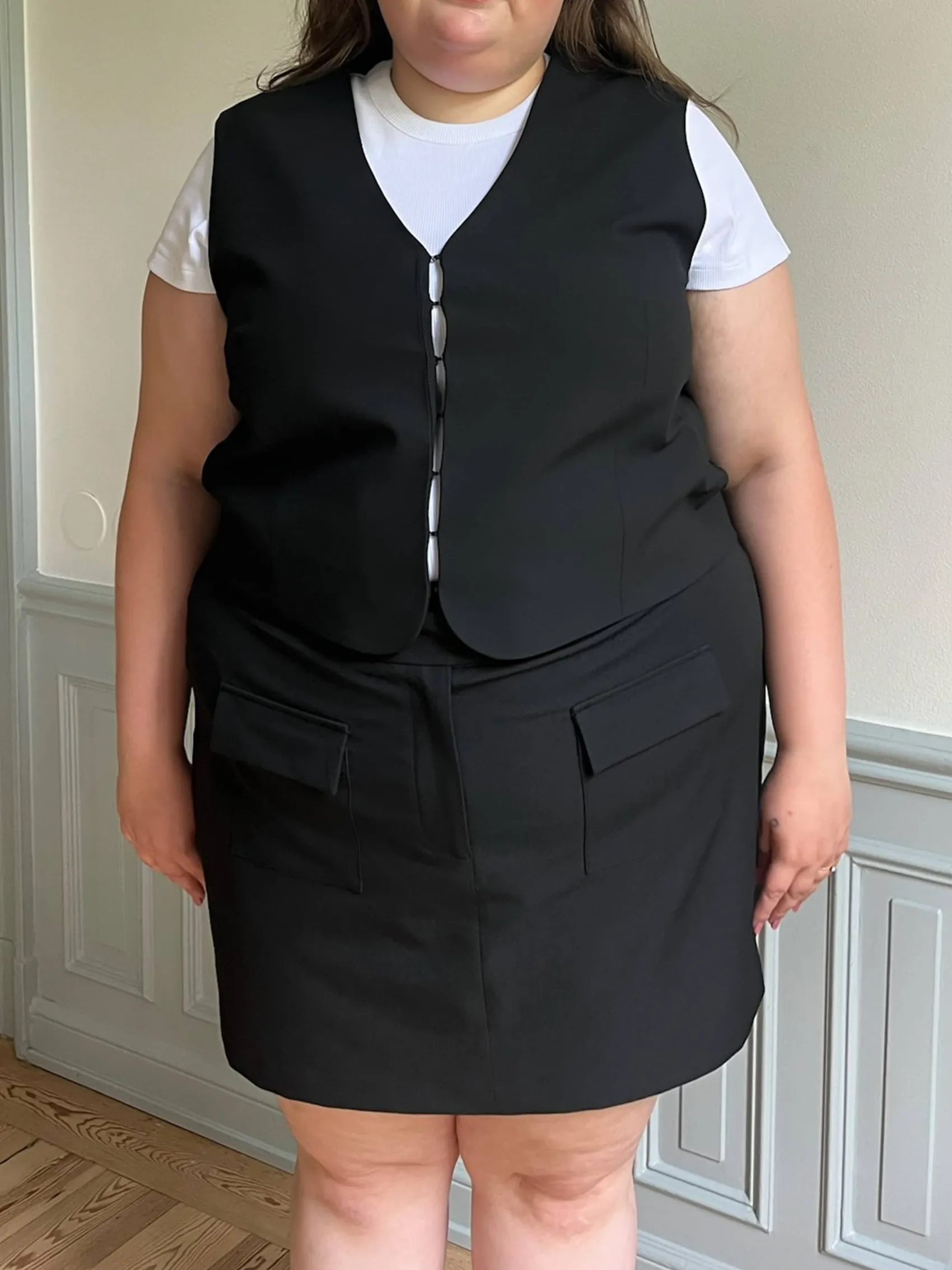 New Djerf Avenue Day-to-day Vest Black