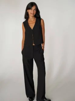 New Djerf Avenue Day-to-day Vest Black