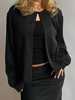 Clearance Djerf Avenue Dream Cardigan Ash