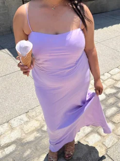 Outlet Djerf Avenue Dream Dress Maxi Iris