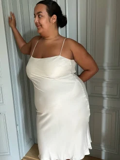 Discount Djerf Avenue Dream Dress Midi Cloud
