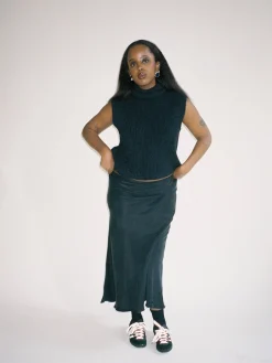 New Djerf Avenue Dream Skirt Ash