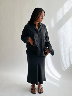 New Djerf Avenue Dream Skirt Ash