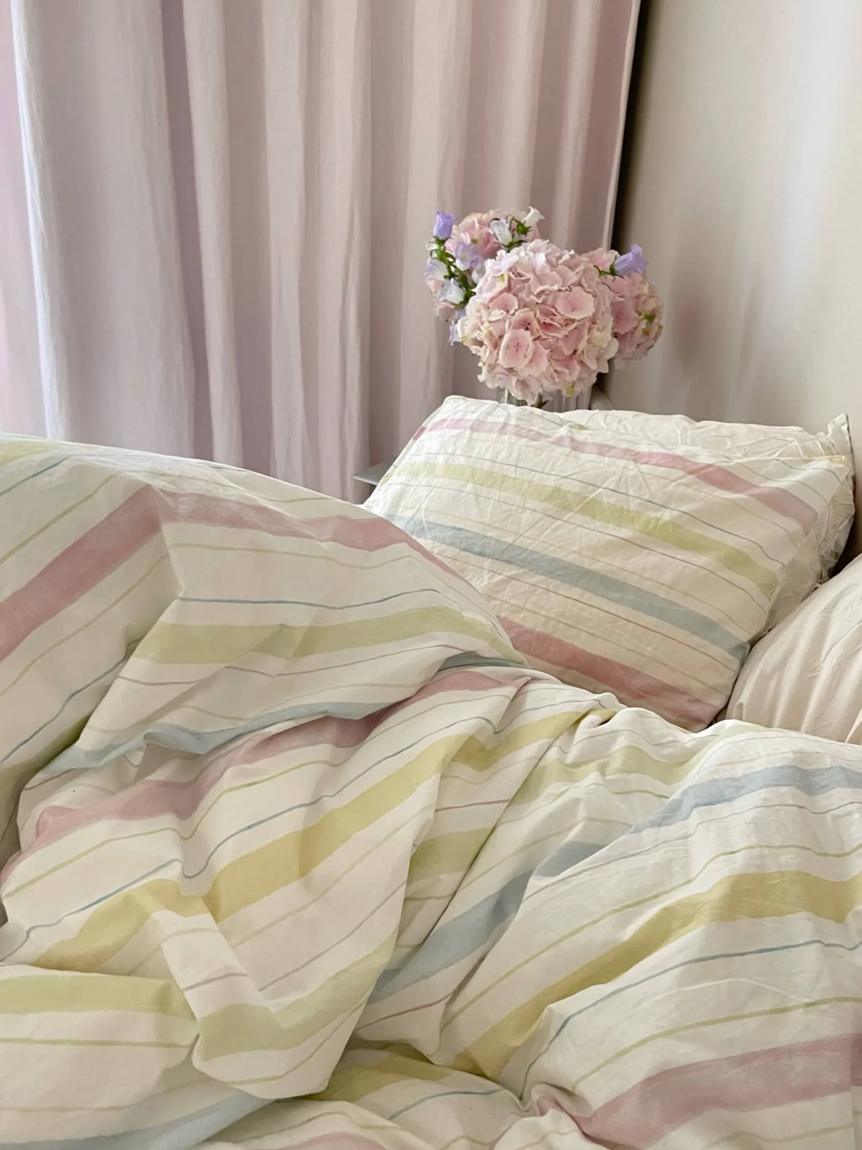 New Djerf Avenue Duvet Cover Summer Rainbow