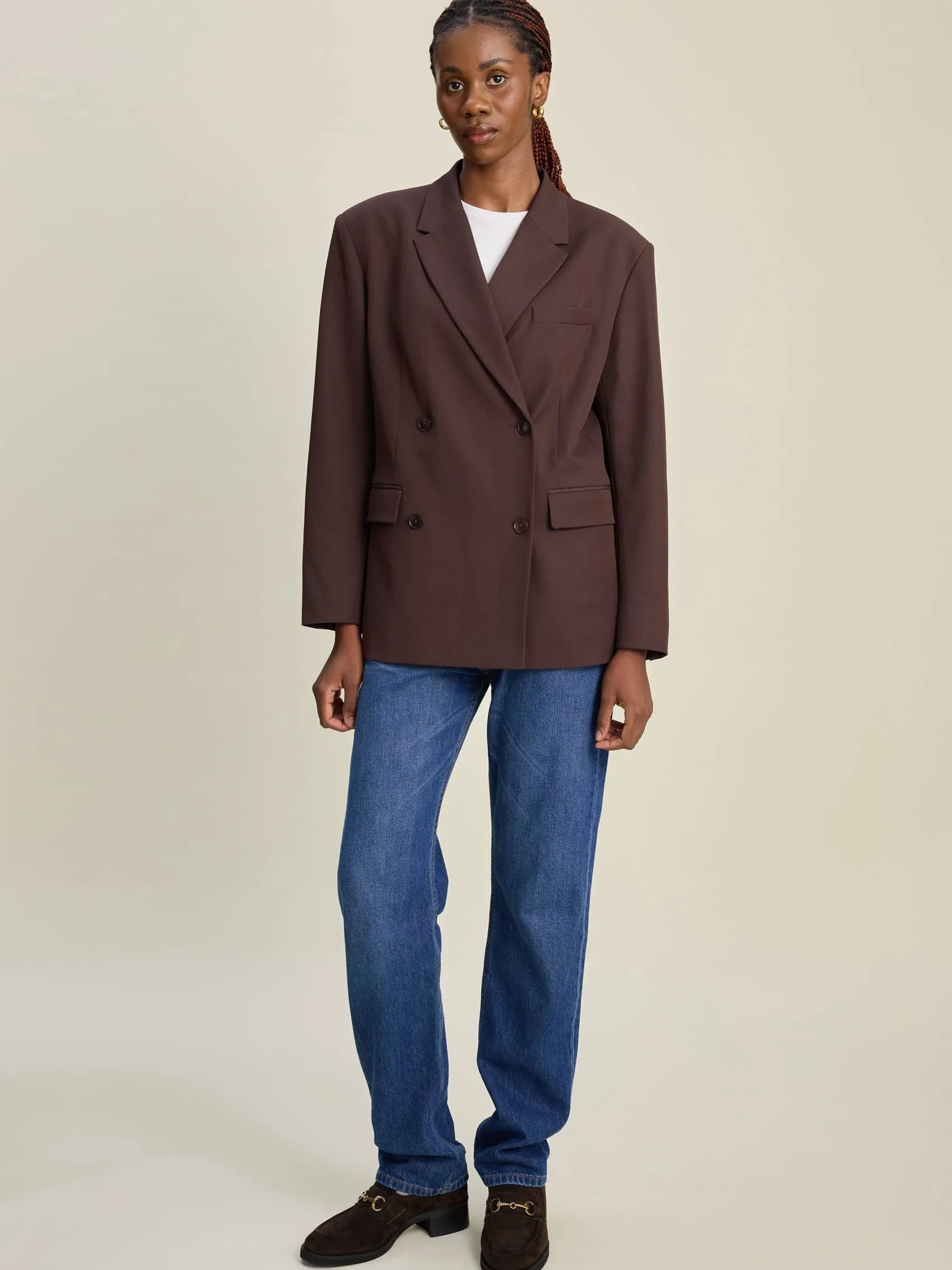 Online Djerf Avenue Essential Blazer Brown