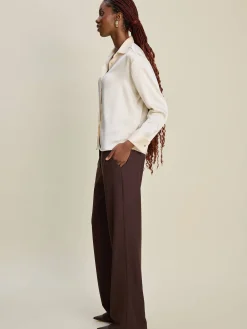 Djerf Avenue Everyday Pants Brown - Tall