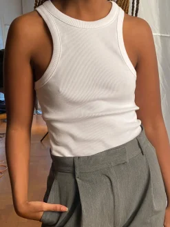Best Djerf Avenue Everyday Tank Top White