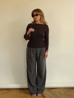 Online Djerf Avenue Favorite Pants Grey