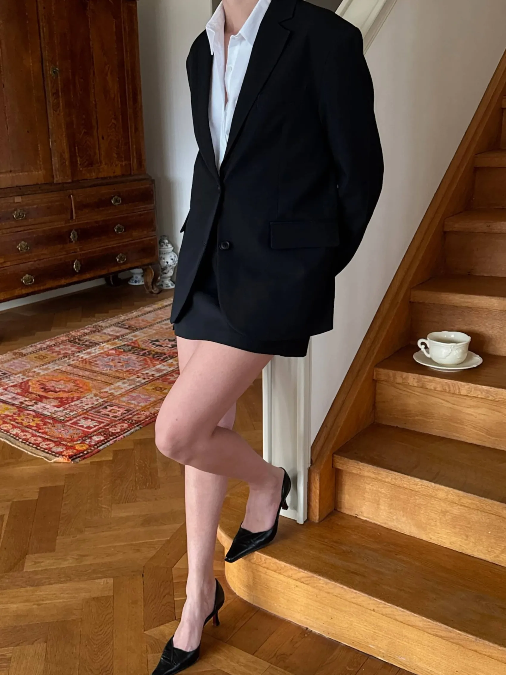 Discount Djerf Avenue Forever Blazer Black