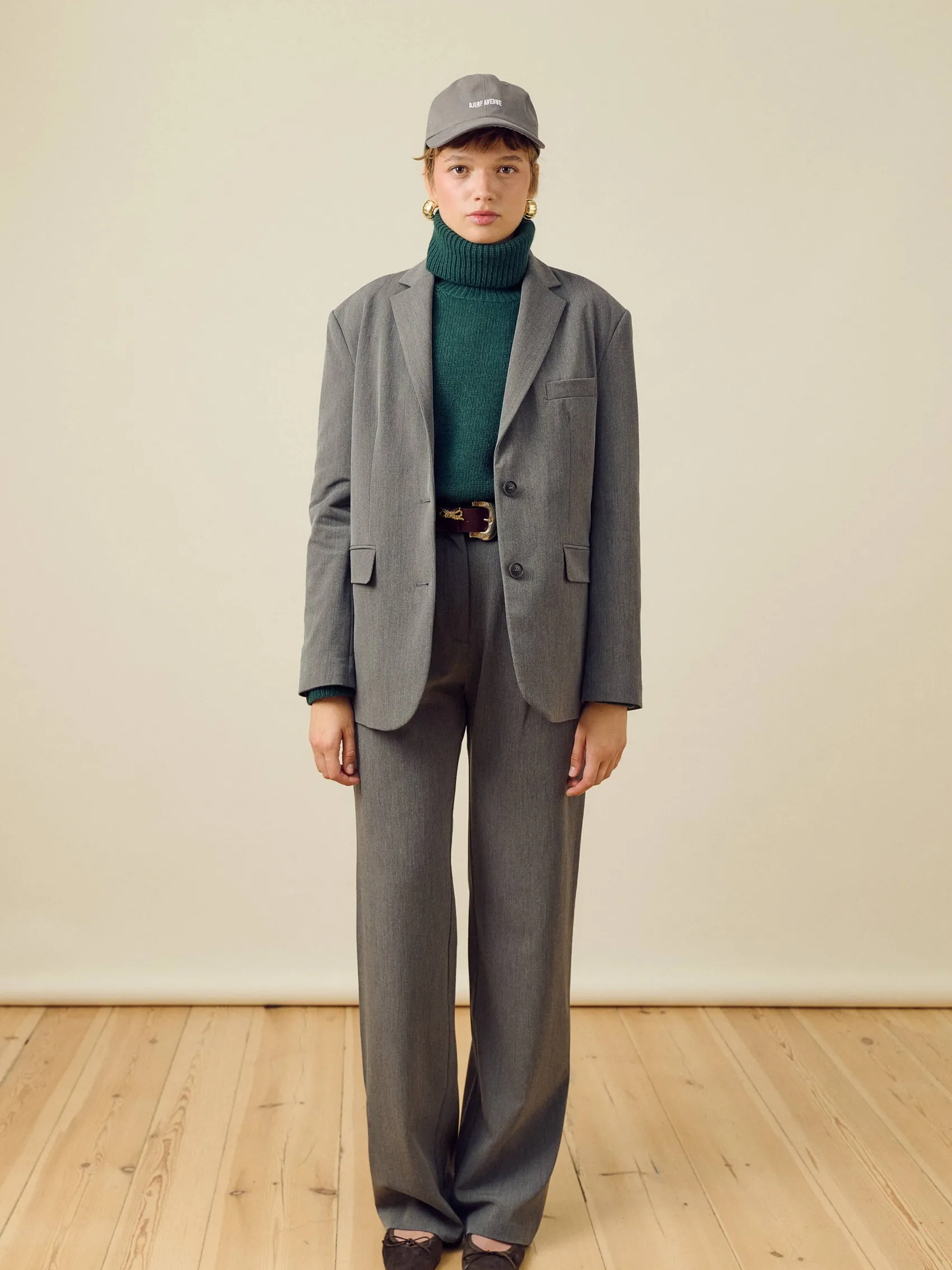 Hot Djerf Avenue Forever Blazer Grey