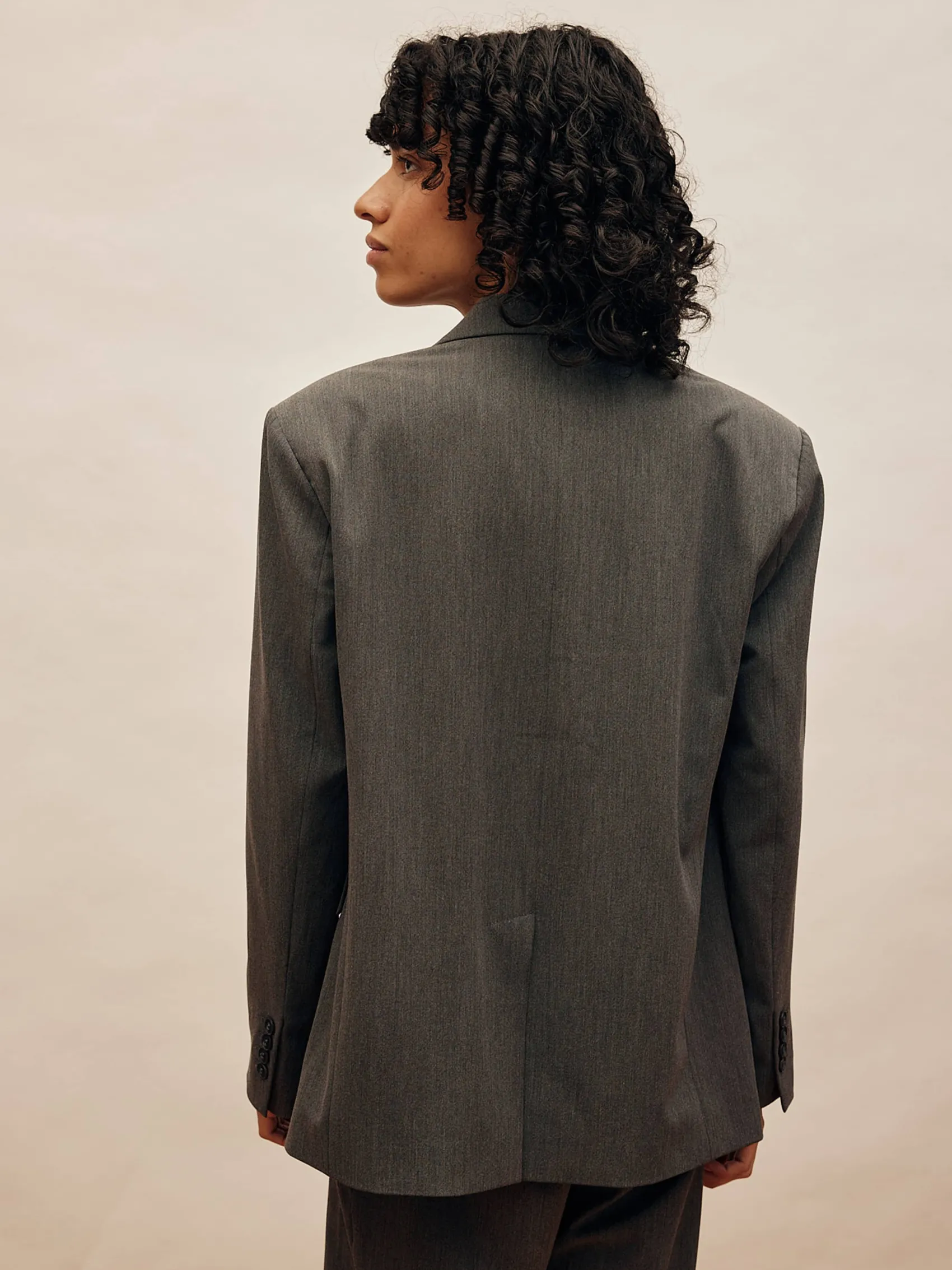 Hot Djerf Avenue Forever Blazer Grey