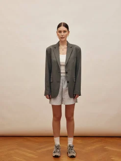 Hot Djerf Avenue Forever Blazer Grey