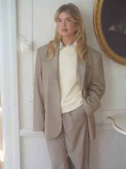 New Djerf Avenue Forever Blazer Oat