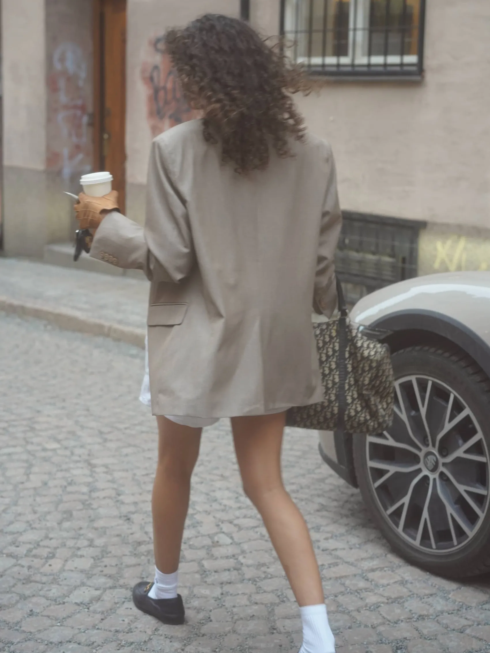 New Djerf Avenue Forever Blazer Oat