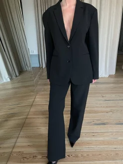 Discount Djerf Avenue Forever Blazer Pinstripe